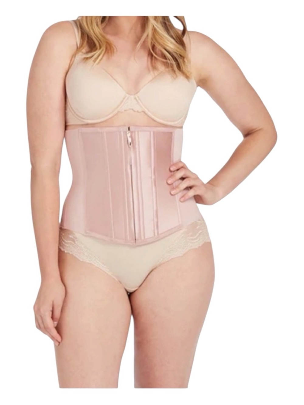 SPANX Under Sculpture Waist Cincher Cameo Blush Small